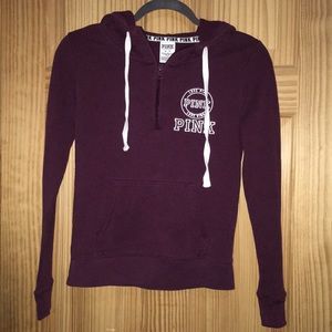 PINK hooded sweatshirt